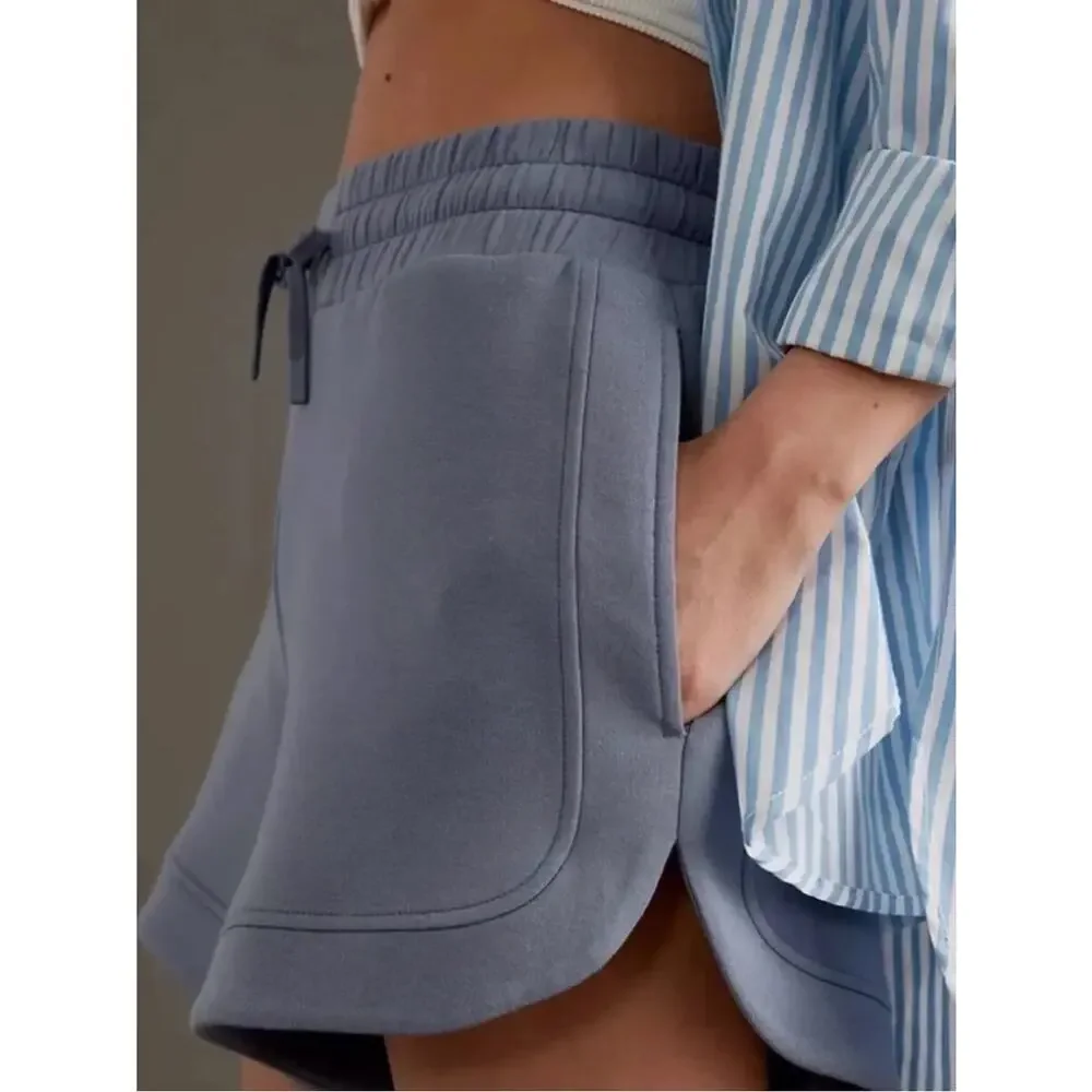 Varley Ollie High-Rise Shorts Purple S